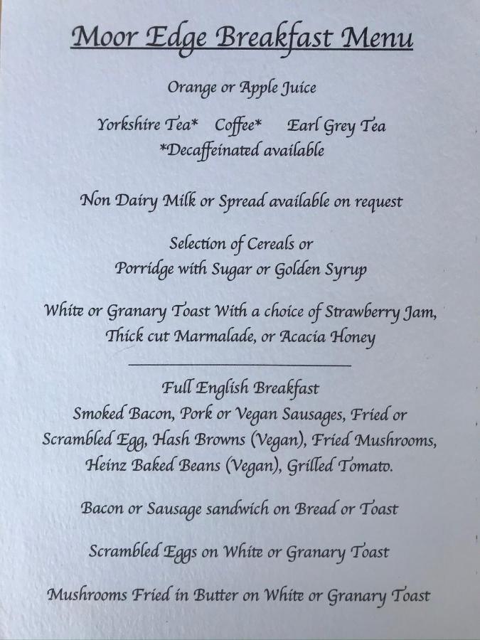 Mooredge B&B Whitby Zewnętrze zdjęcie
